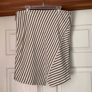 Loft Anne Taylor pencil skirt stripes small